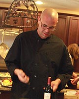 Chef Joshua Hursey of Casa Somerset Bed and Breakfast